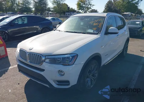 2015 BMW X3 xDrive35I из США, поврежденный, VIN 5UXWX7C52F0K31611